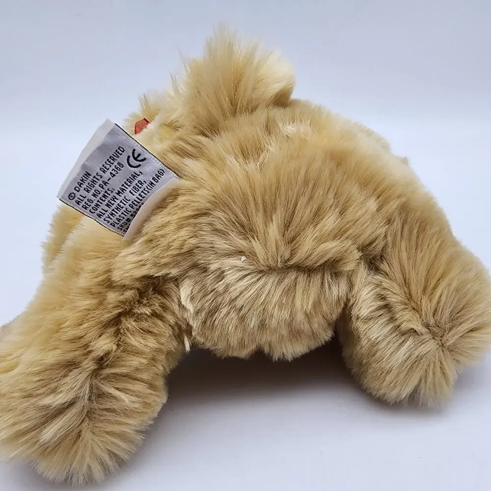 Dakin Teddy Bear Holding Heart Plush Stuffed Animal 8
